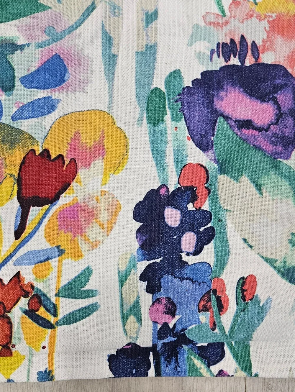 Sky Home Watercolor Spring Flowers Bright Garden STD Pillow Shams Bloomingdales